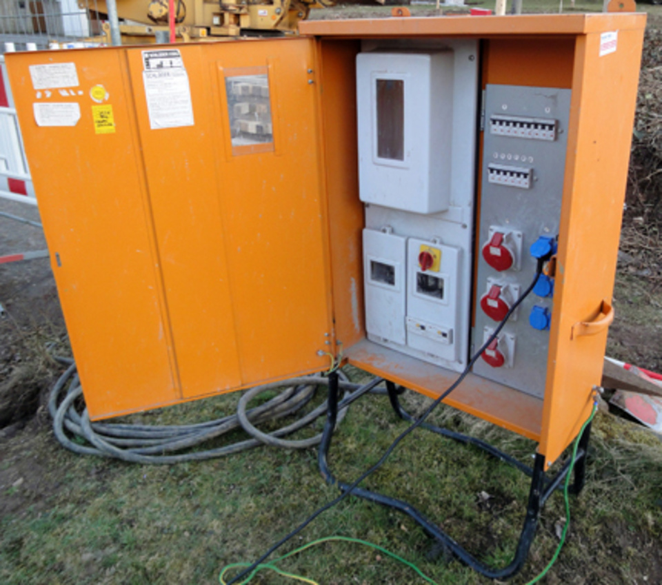 Baustromkasten bei Elektro-Technik Herold in Weismain