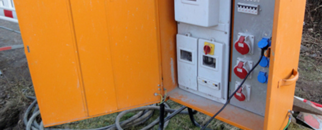 Baustrom bei Elektro-Technik Herold in Weismain
